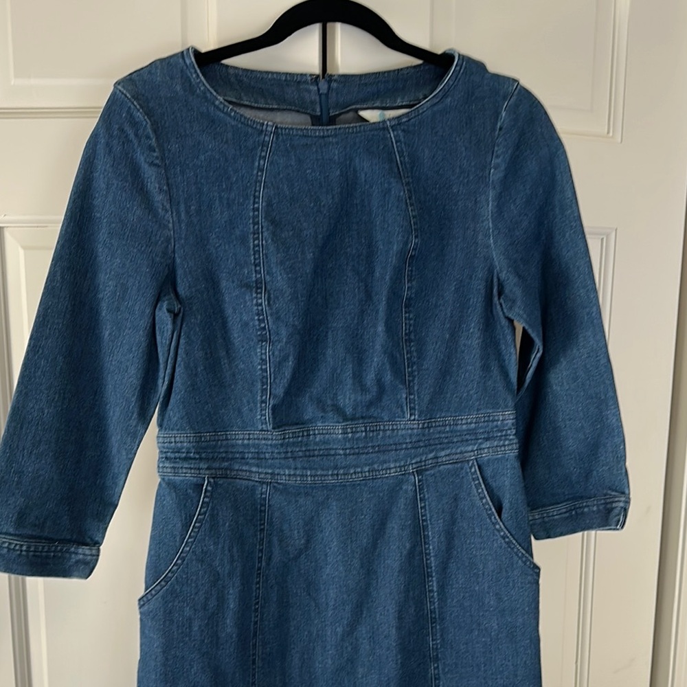 Boden denim dress